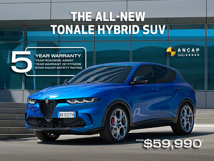 Tonale 5-Year Warranty