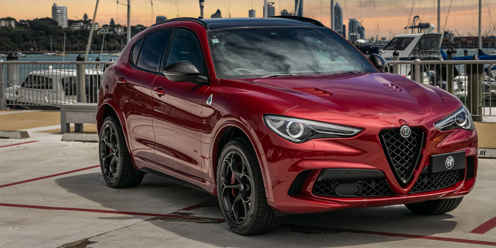 Stelvio Quadrifoglio Drives with Denizen