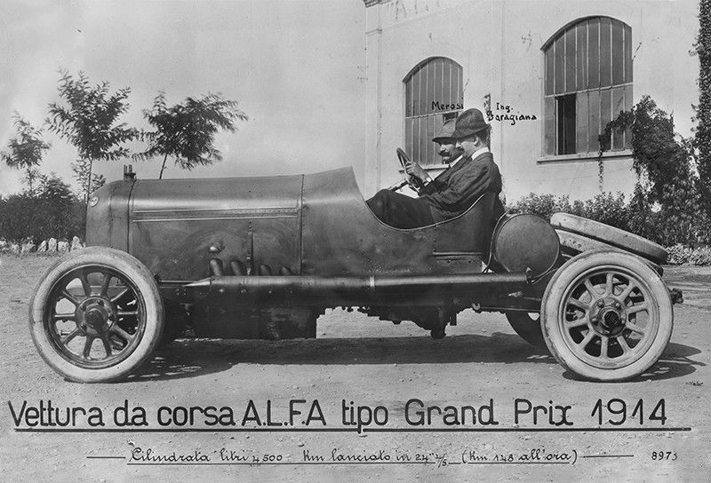 Merosi Designed the Alfa Grand Prix