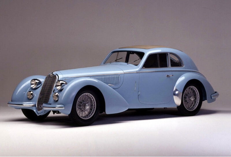 The Aerodynamic Alfa Romeo 8C 2900